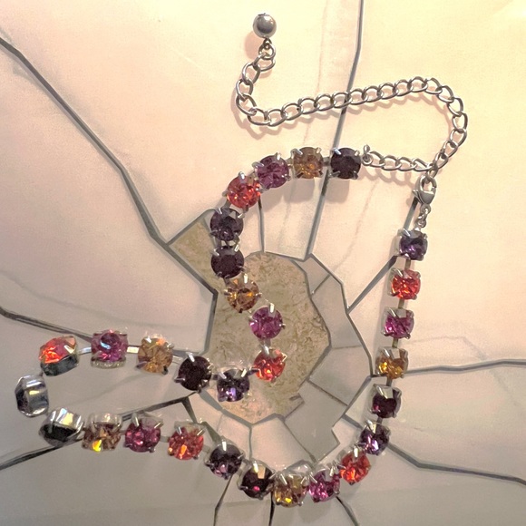 Swarovski Fun Size Crystal Collar Necklace - Picture 3 of 5